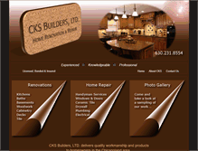 Tablet Screenshot of cksbuilders.com